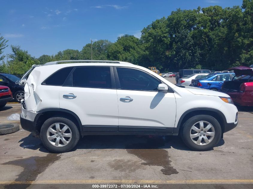 2013 Kia Sorento Lx VIN: 5XYKT3A68DG325094 Lot: 39972372