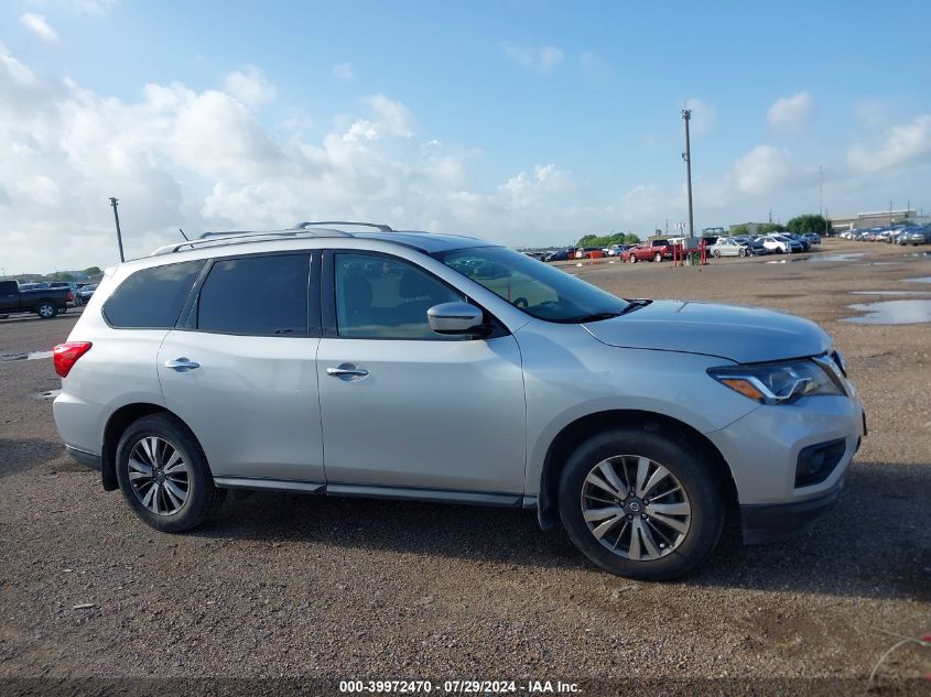 2018 Nissan Pathfinder S/Sv/Sl/Platinum VIN: 5N1DR2MN6JC666462 Lot: 39972470