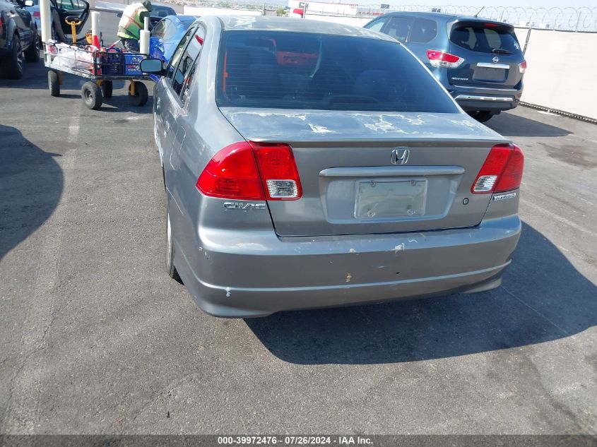 2004 Honda Civic Hybrid VIN: JHMES96664S000691 Lot: 39972476