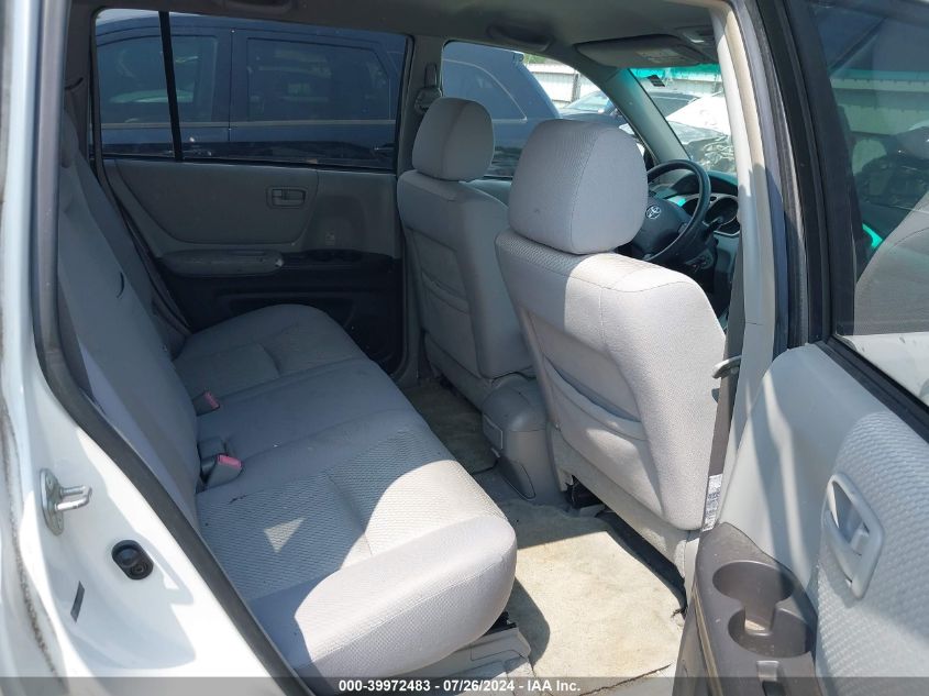 2006 Toyota Highlander V6 VIN: JTEEP21A860181065 Lot: 39972483