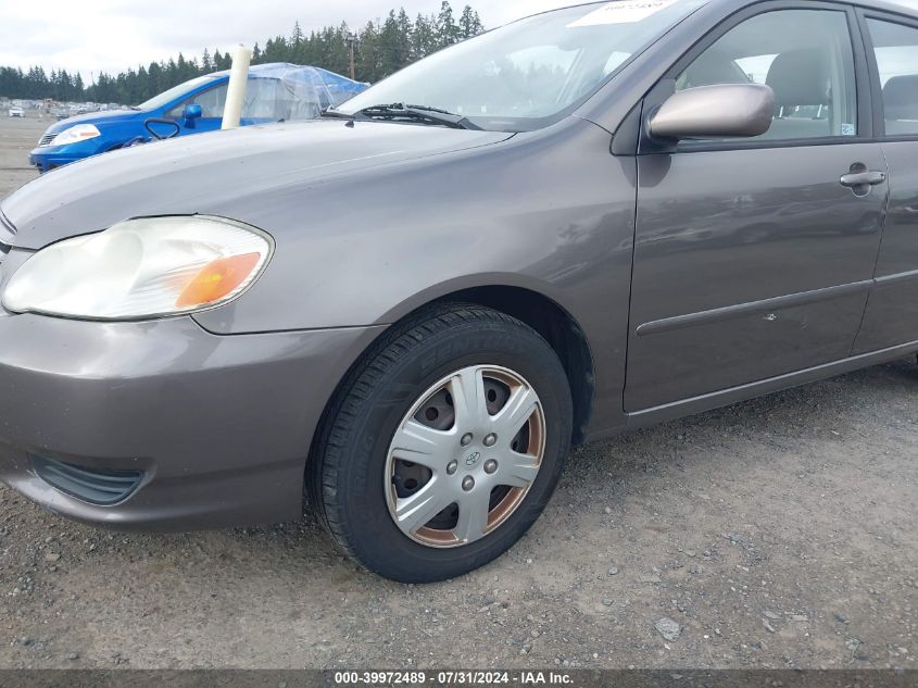 2003 Toyota Corolla Le VIN: 1NXBR32E83Z165120 Lot: 39972489