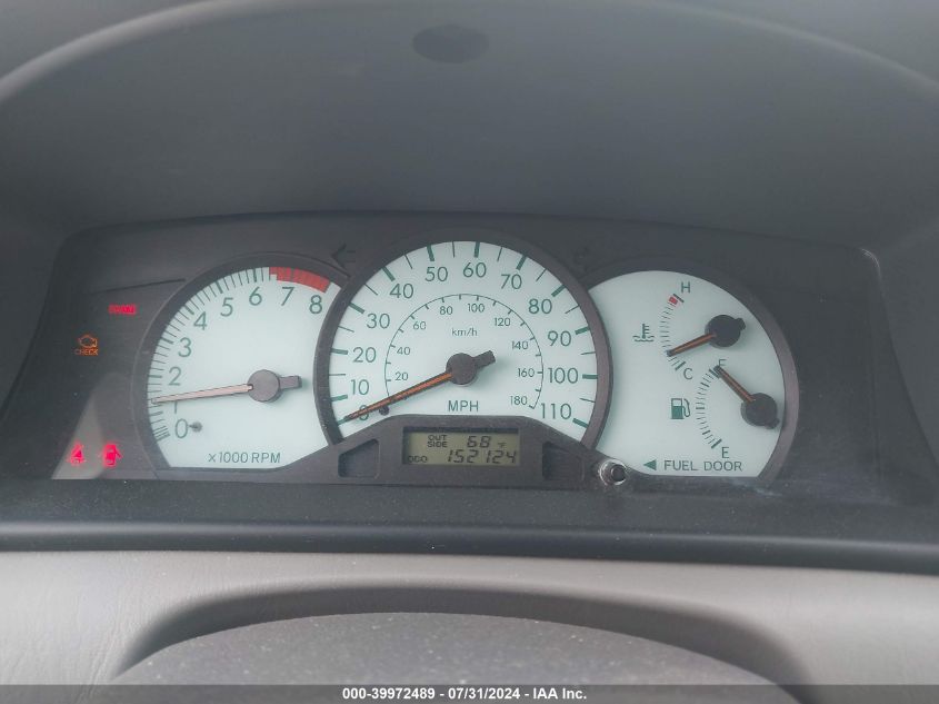 2003 Toyota Corolla Le VIN: 1NXBR32E83Z165120 Lot: 39972489