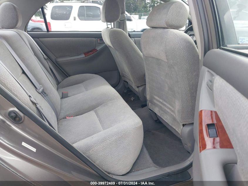 2003 Toyota Corolla Le VIN: 1NXBR32E83Z165120 Lot: 39972489