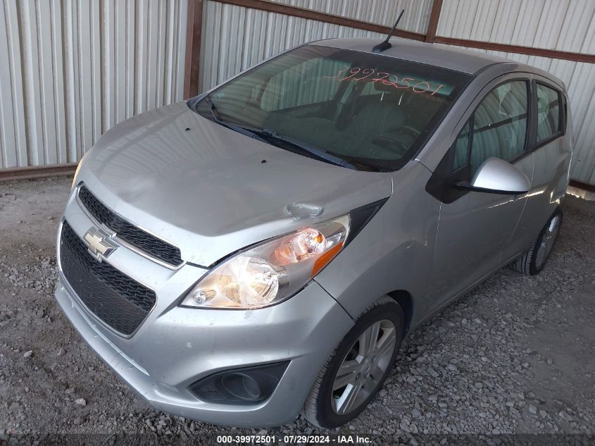 2014 Chevrolet Spark 1Lt VIN: KL8CD6S90EC578260 Lot: 39972501