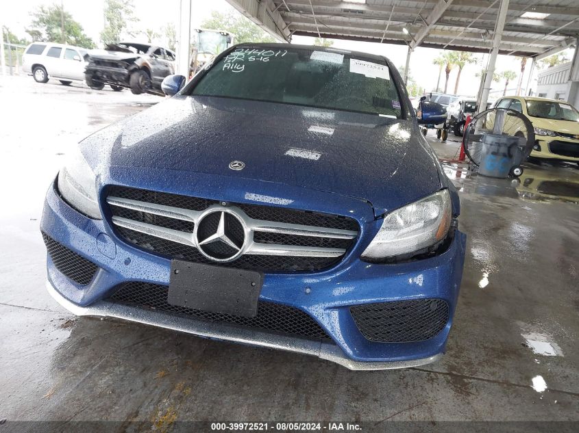 2018 Mercedes-Benz C 300 4Matic VIN: 55SWF4KB6JU244011 Lot: 39972521