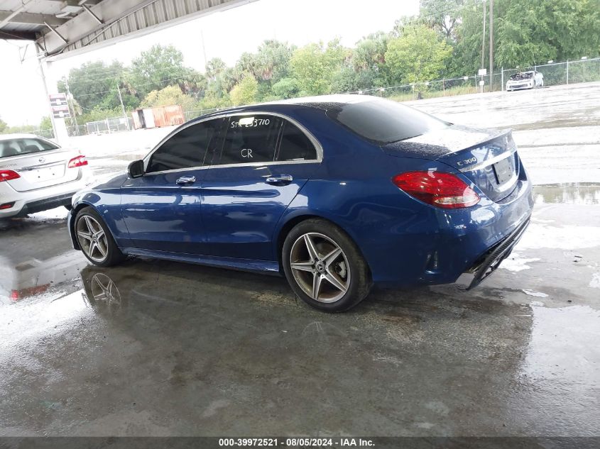 2018 Mercedes-Benz C 300 4Matic VIN: 55SWF4KB6JU244011 Lot: 39972521