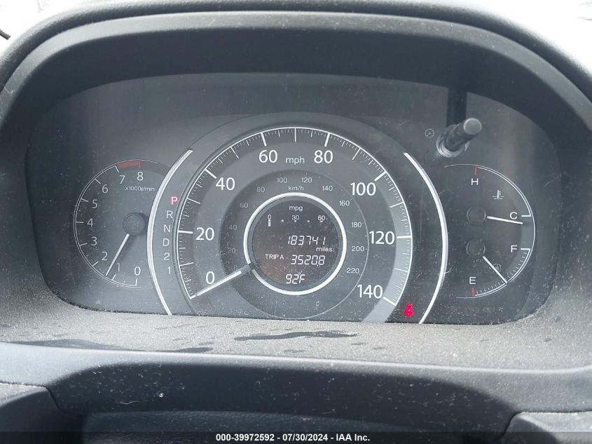 2012 Honda Cr-V Ex-L VIN: 5J6RM4H77CL017475 Lot: 39972592