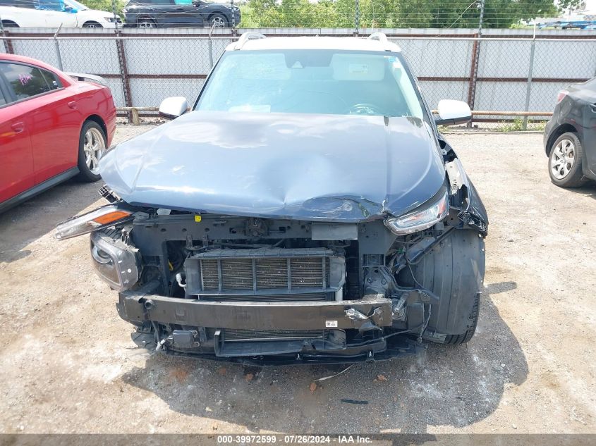 VIN KMHRC8A34MU081813 2021 HYUNDAI VENUE DENIM