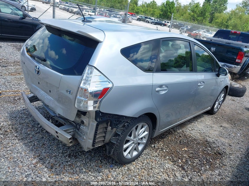 2012 Toyota Prius V Five VIN: JTDZN3EU7C3124999 Lot: 39972610