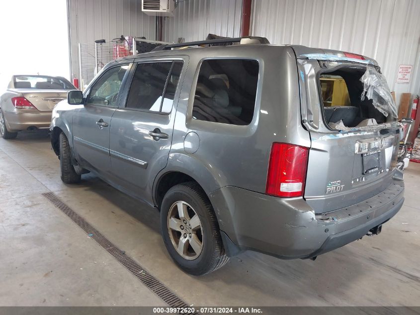 2009 Honda Pilot Exl VIN: 5FNYF48529B044573 Lot: 39972620