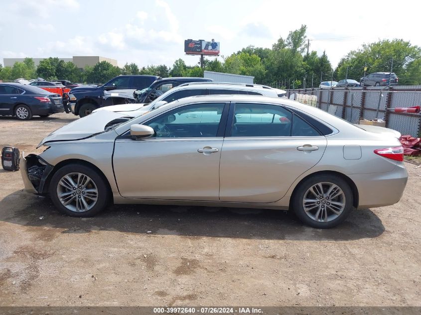 2015 Toyota Camry Le/Se/Xle/Xse VIN: 4T1BF1FK2FU872697 Lot: 39972640