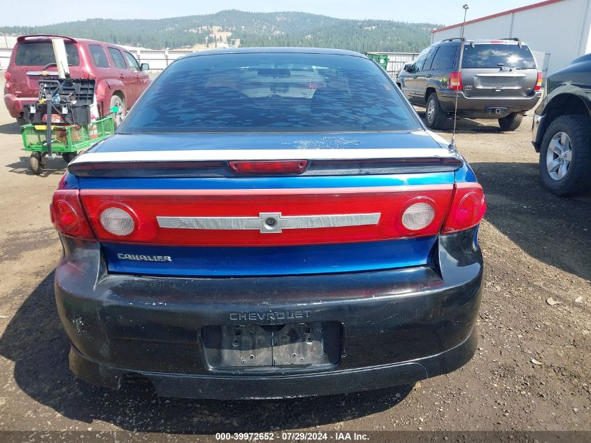 2003 Chevrolet Cavalier VIN: 1G1JC12F537211301 Lot: 39972652