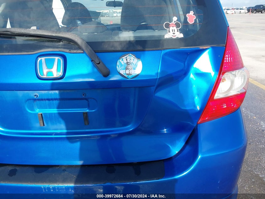 2008 Honda Fit Sport VIN: JHMGD38688S059678 Lot: 39972684