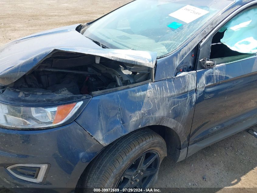 2017 Ford Edge Sel VIN: 2FMPK4J81HBB65050 Lot: 39972689