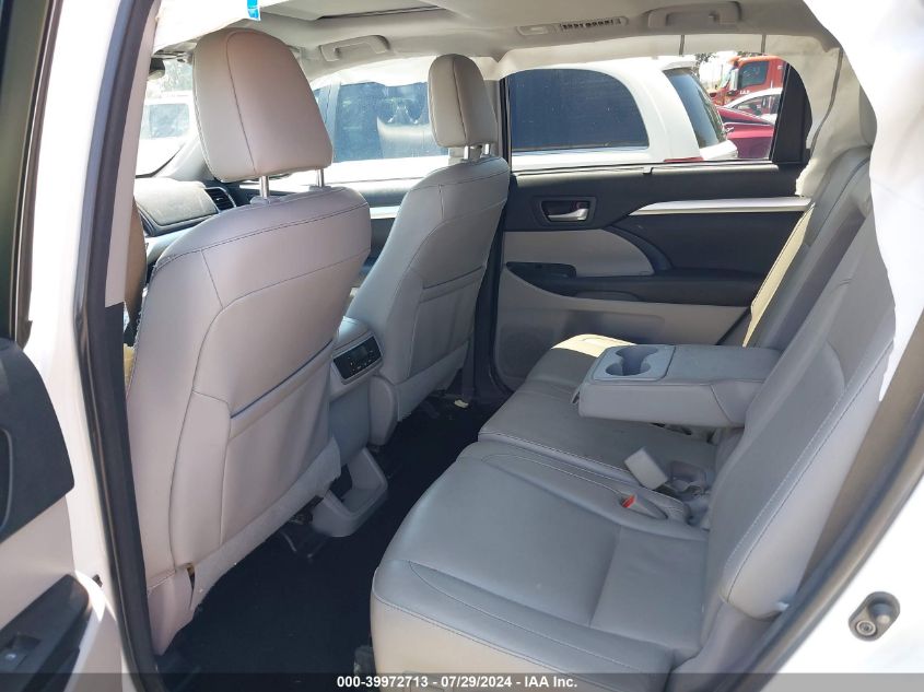 2016 Toyota Highlander Xle V6 VIN: 5TDKKRFH5GS177445 Lot: 39972713