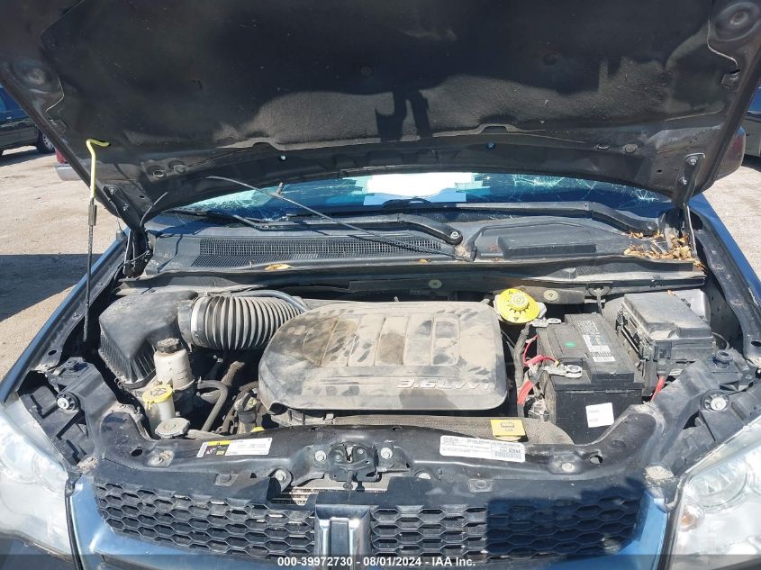 2016 Dodge Grand Caravan Sxt VIN: 2C4RDGCG3GR242407 Lot: 39972730