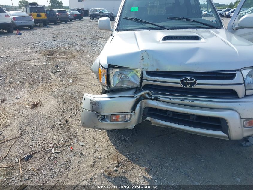 2001 Toyota 4Runner Sr5 V6 VIN: JT3HN86R510345796 Lot: 39972731