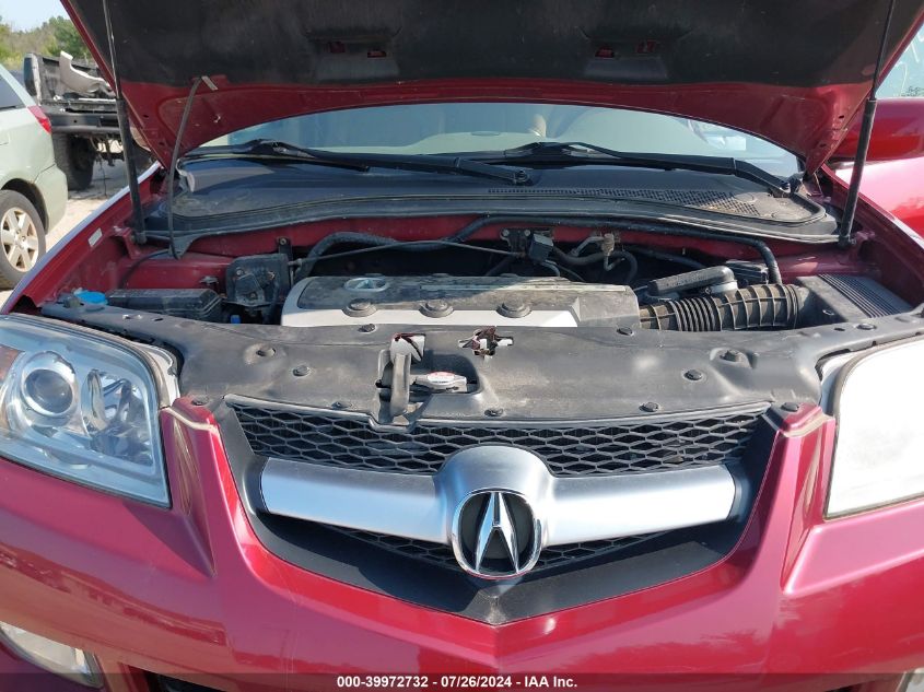 2004 Acura Mdx Touring VIN: 2HNYD186X4H520725 Lot: 39972732
