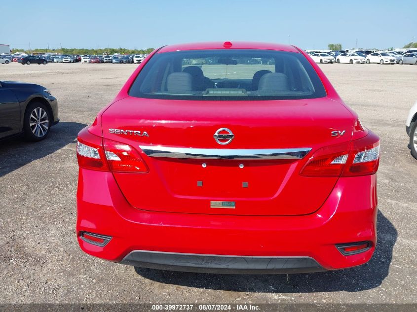 2018 Nissan Sentra Sv VIN: 3N1AB7AP9JL625877 Lot: 39972737