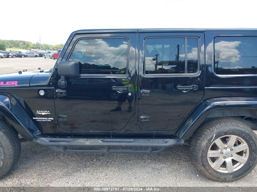 2012 Jeep Wrangler Unlimited Sahara VIN: 1C4BJWEG9CL278316 Lot: 39972751