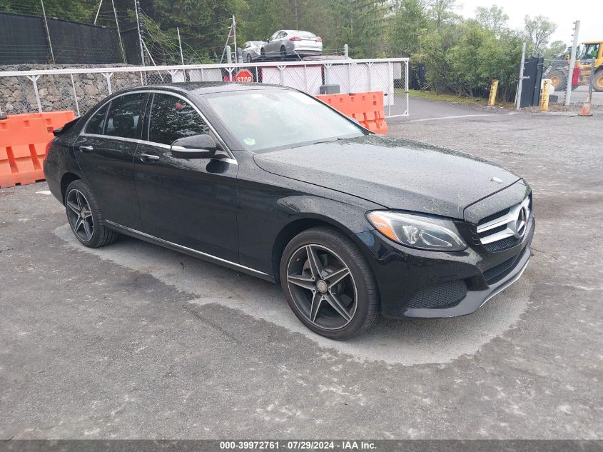 55SWF4KB5FU000454 2015 MERCEDES-BENZ C CLASS - Image 1