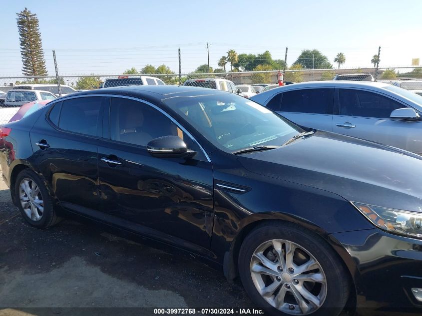 2013 Kia Optima Ex VIN: 5XXGN4A72DG092414 Lot: 39972768