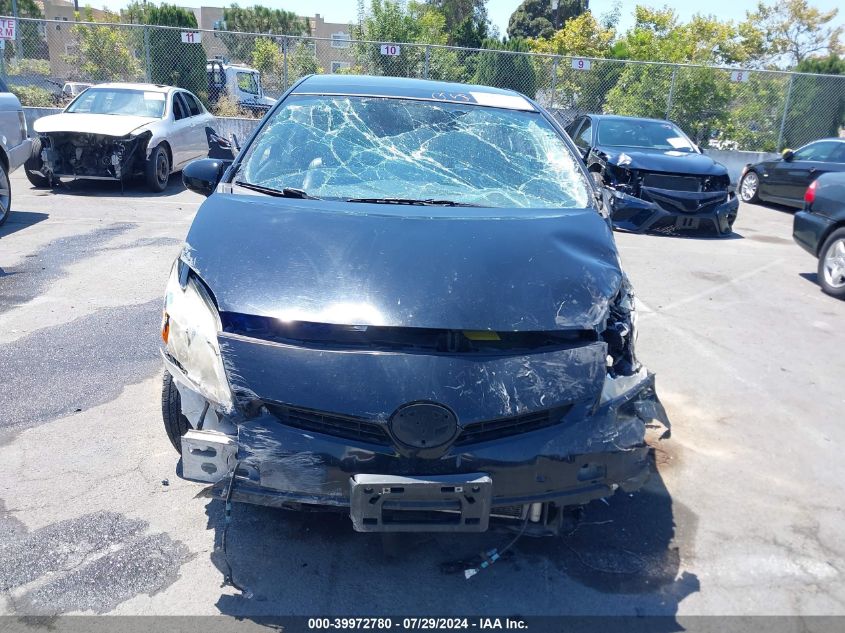 2012 Toyota Prius Three VIN: JTDKN3DU3C5466795 Lot: 39972780