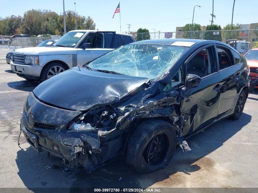 2012 Toyota Prius Three VIN: JTDKN3DU3C5466795 Lot: 39972780