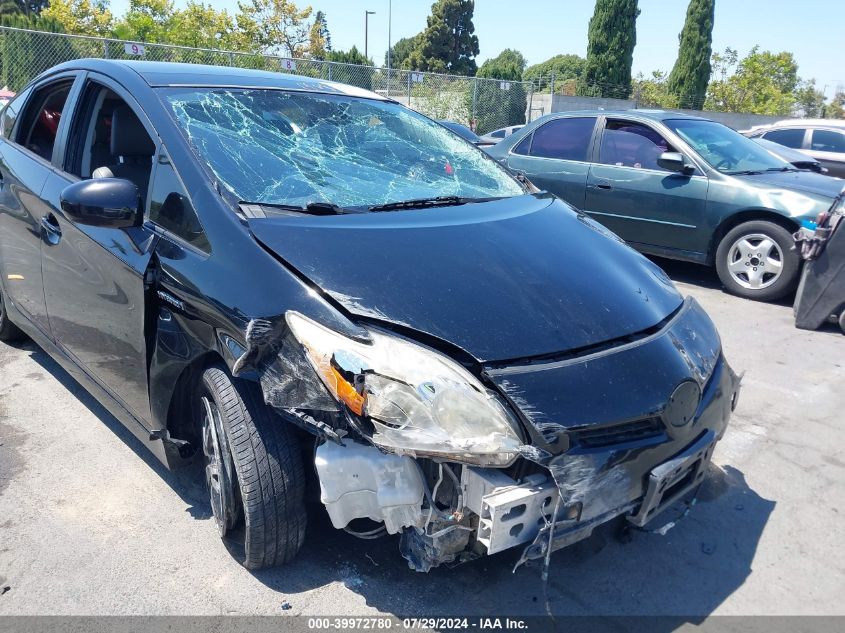 2012 Toyota Prius Three VIN: JTDKN3DU3C5466795 Lot: 39972780