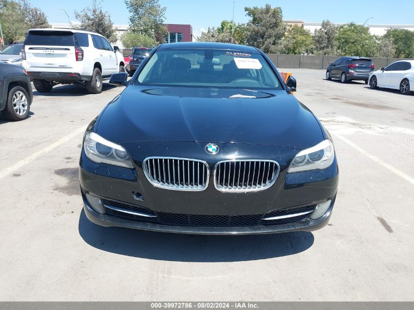 2013 BMW 528I I VIN: WBAXG5C54DDY32080 Lot: 39972786