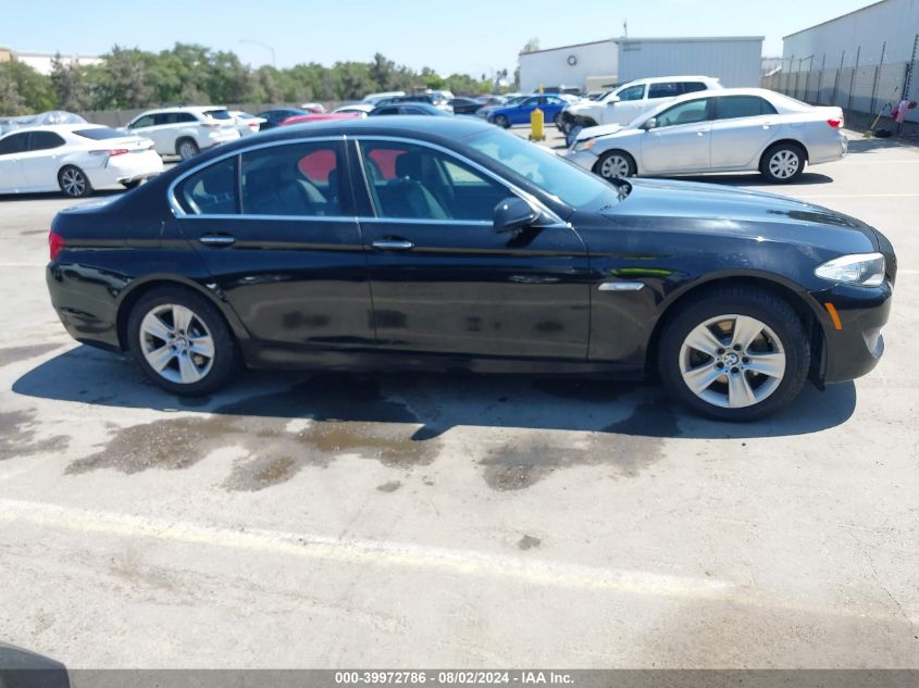 2013 BMW 528I I VIN: WBAXG5C54DDY32080 Lot: 39972786