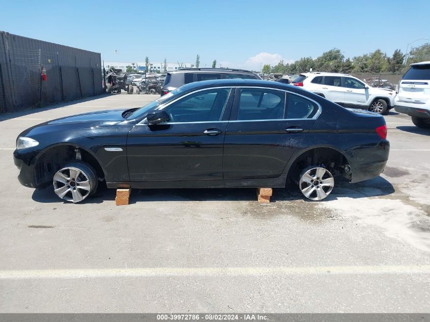 2013 BMW 528I I VIN: WBAXG5C54DDY32080 Lot: 39972786