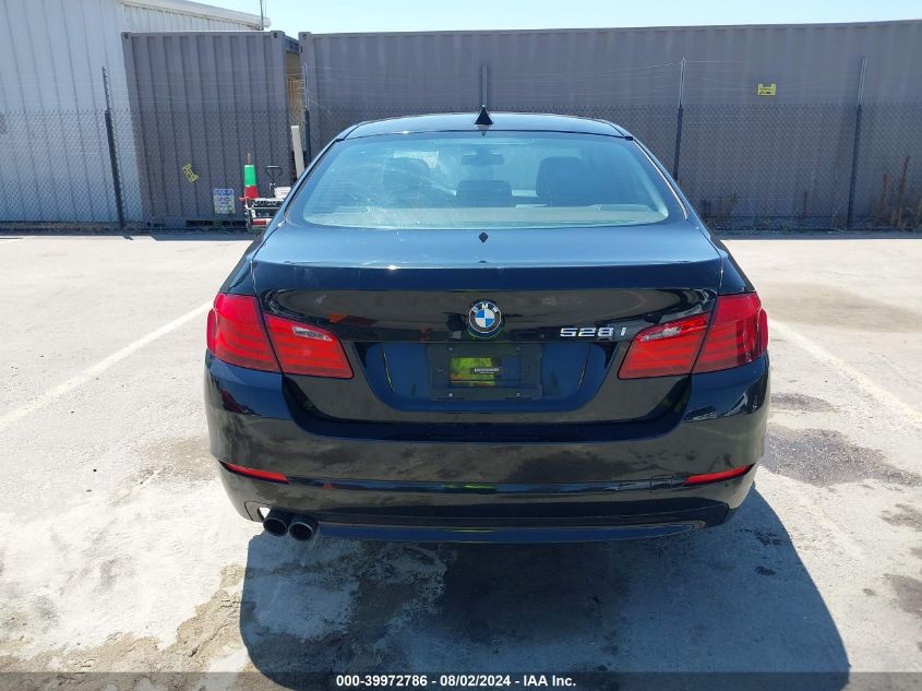 2013 BMW 528I I VIN: WBAXG5C54DDY32080 Lot: 39972786
