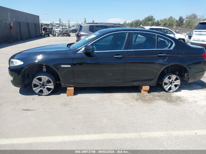 2013 BMW 528I I VIN: WBAXG5C54DDY32080 Lot: 39972786