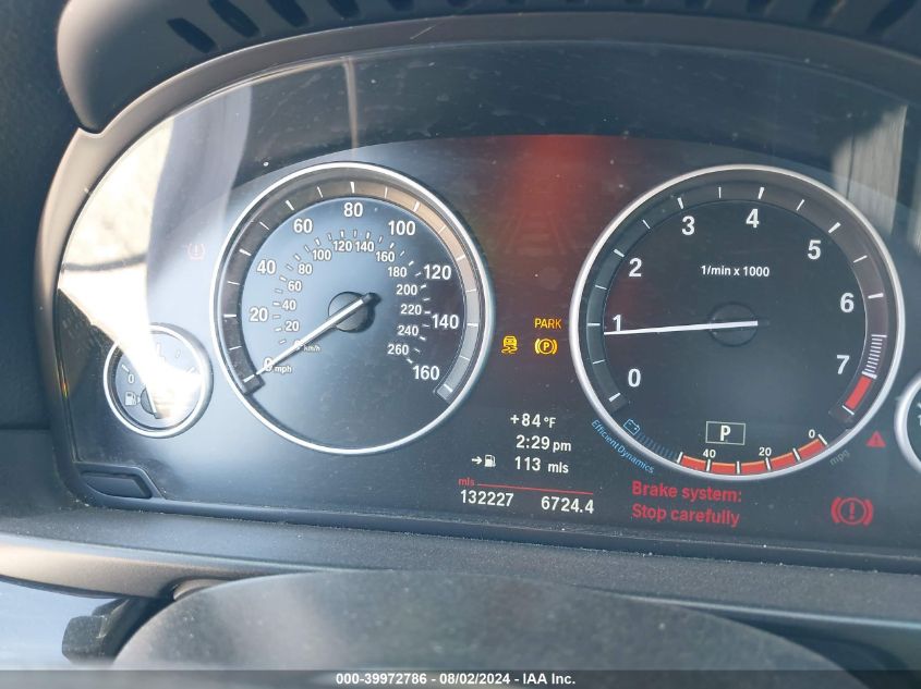 2013 BMW 528I I VIN: WBAXG5C54DDY32080 Lot: 39972786