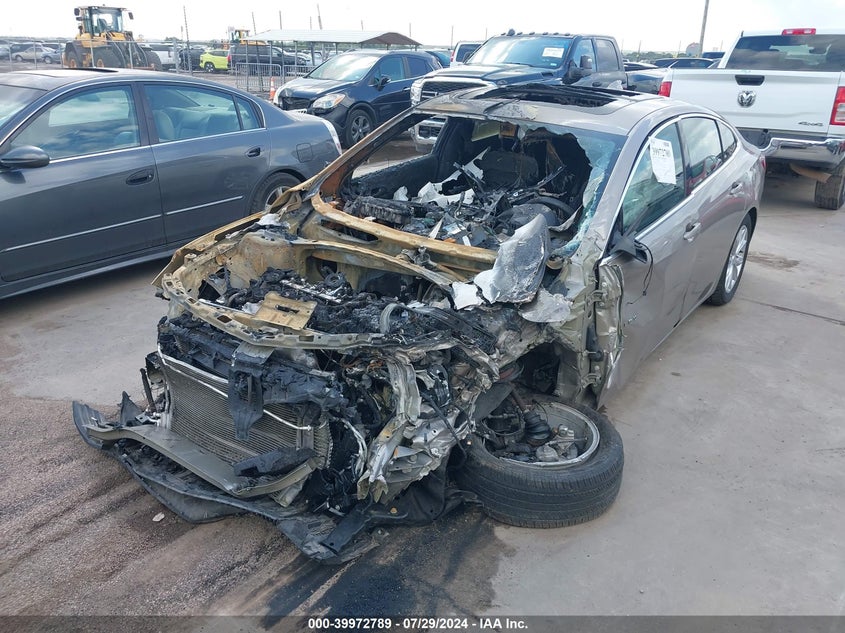 2022 Chevrolet Malibu Lt VIN: 1G1ZD5ST4NF127850 Lot: 39972789