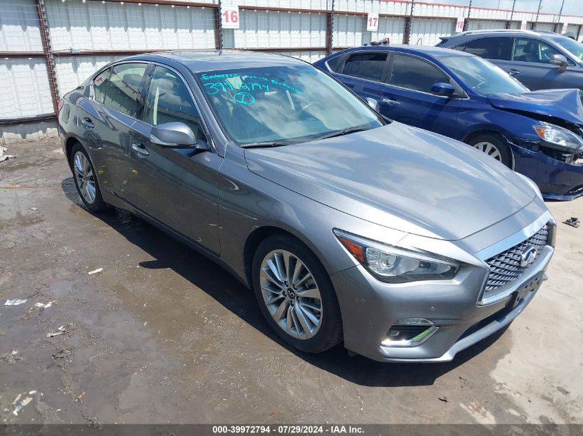 JN1EV7BR1MM755798 Infiniti Q50 LUXE