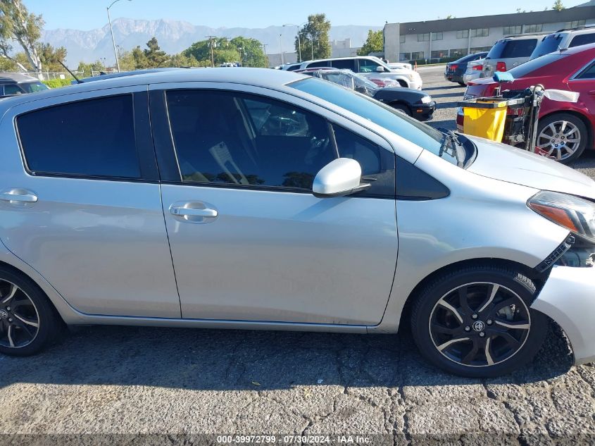 2015 Toyota Yaris Se VIN: VNKKTUD38FA019143 Lot: 39972799