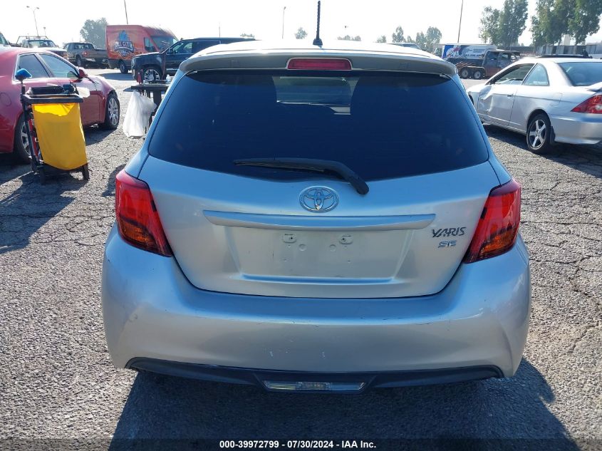 2015 Toyota Yaris Se VIN: VNKKTUD38FA019143 Lot: 39972799