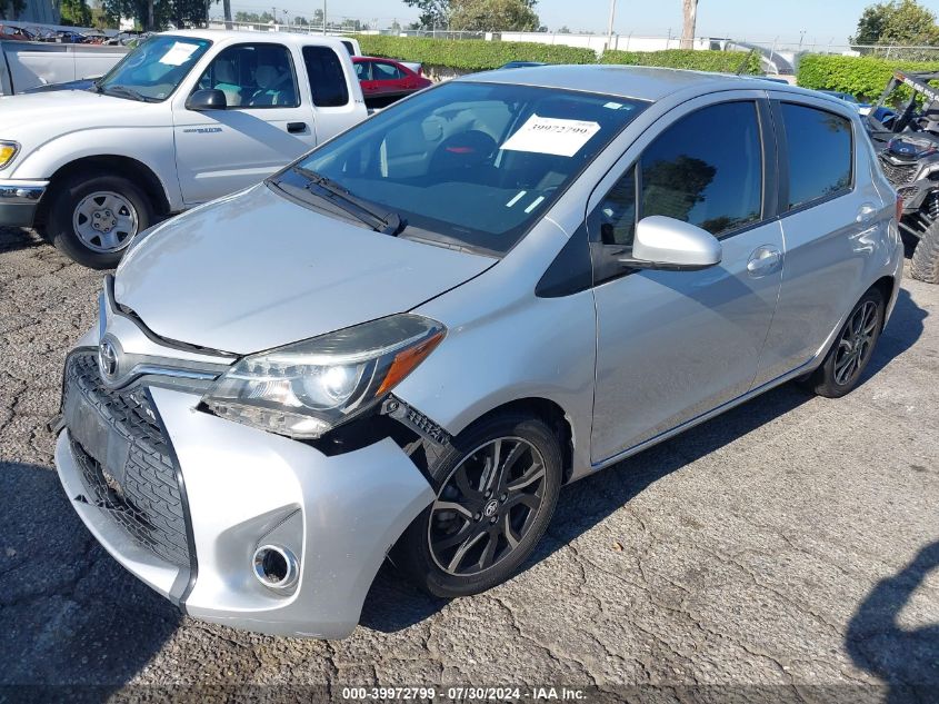 2015 Toyota Yaris Se VIN: VNKKTUD38FA019143 Lot: 39972799