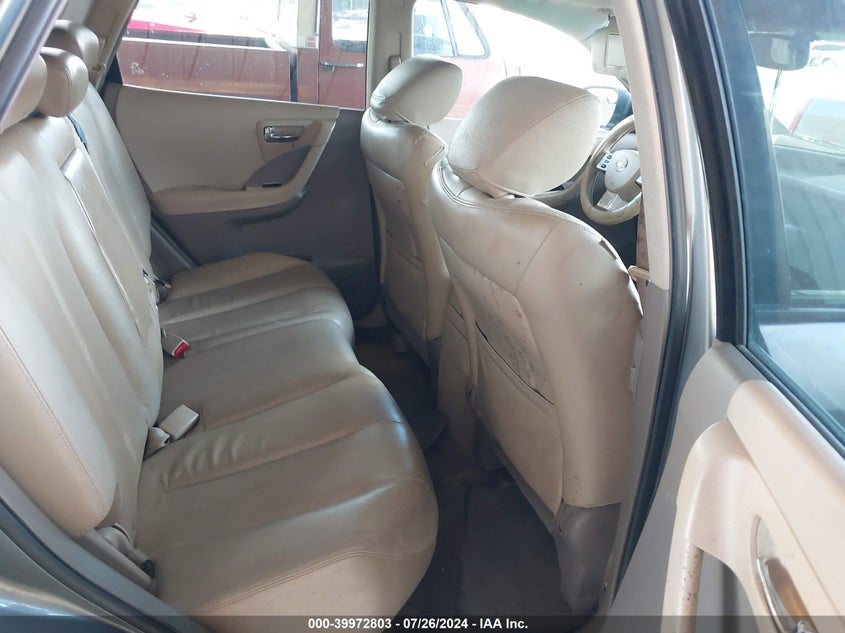 2007 Nissan Murano Sl VIN: JN8AZ08T47W514096 Lot: 39972803