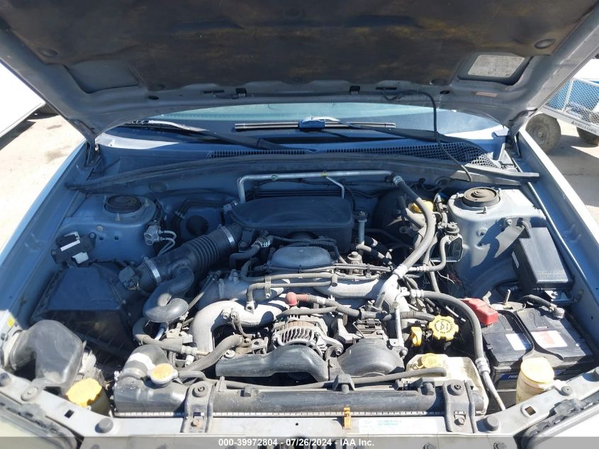 2006 Subaru Forester 2.5X VIN: JF1SG63646H754705 Lot: 39972804