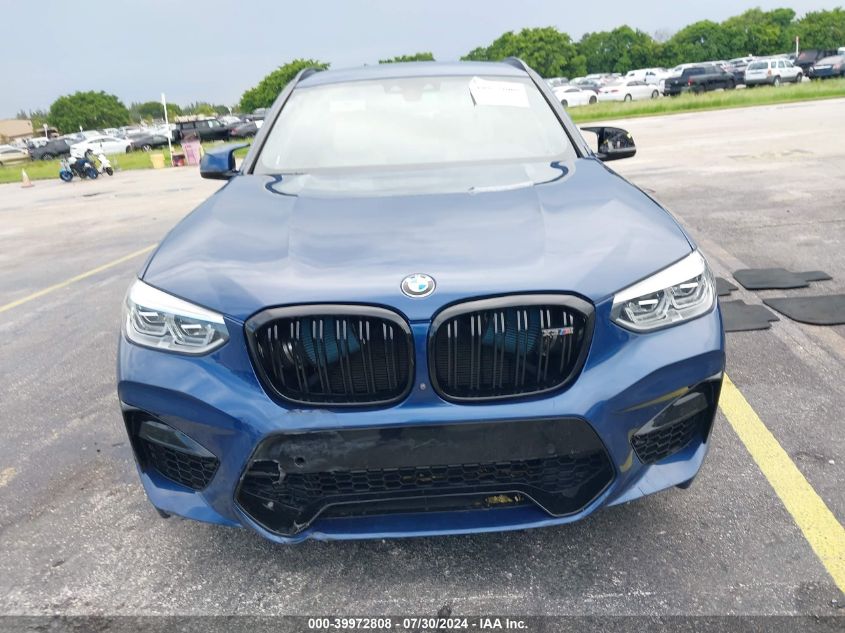 2020 BMW X3 M VIN: 5YMTS0C0XL9B70136 Lot: 39972808