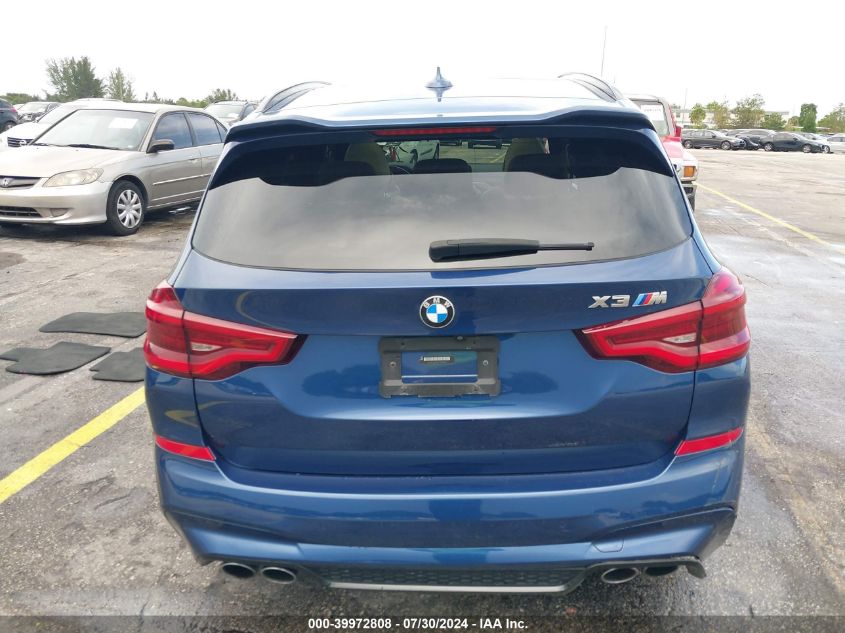 2020 BMW X3 M VIN: 5YMTS0C0XL9B70136 Lot: 39972808