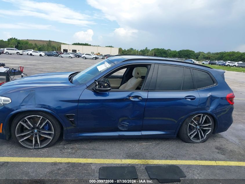 2020 BMW X3 M VIN: 5YMTS0C0XL9B70136 Lot: 39972808