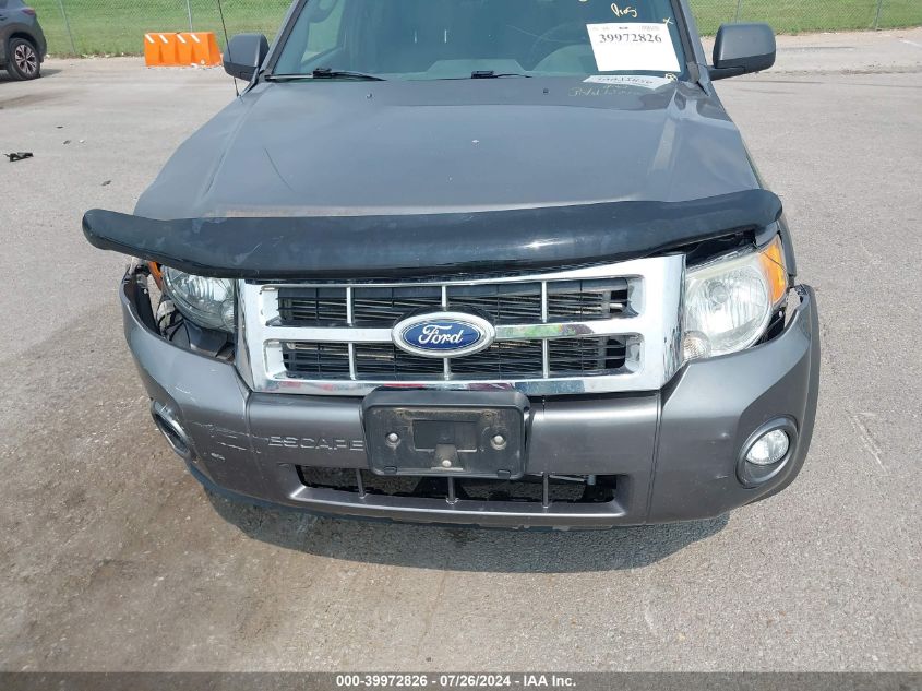 2011 Ford Escape Xlt VIN: 1FMCU0D70BKB20196 Lot: 39972826