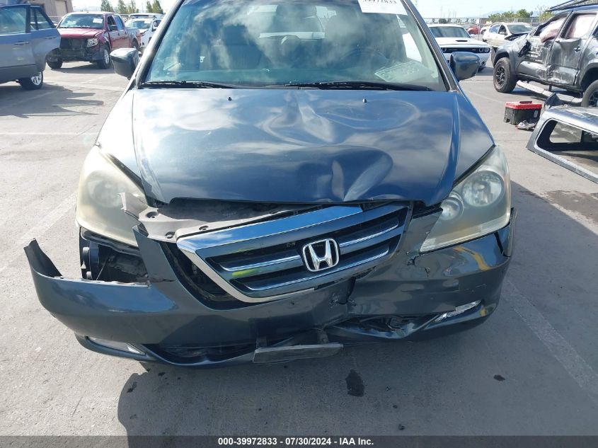 2005 Honda Odyssey Touring VIN: 5FNRL388X5B004396 Lot: 39972833