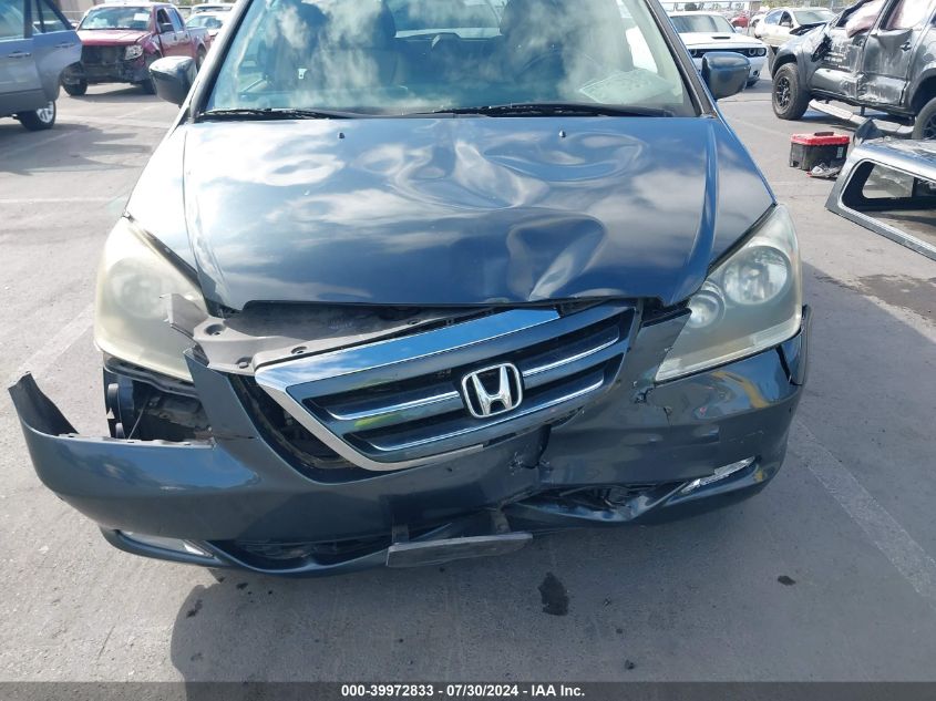 2005 Honda Odyssey Touring VIN: 5FNRL388X5B004396 Lot: 39972833