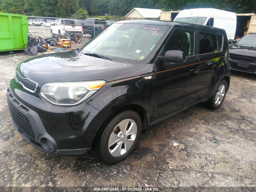 2014 Kia Soul VIN: KNDJN2A29E7099823 Lot: 39972840