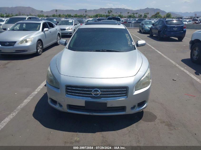 2010 Nissan Maxima 3.5 S VIN: 1N4AA5AP4AC839195 Lot: 39972854